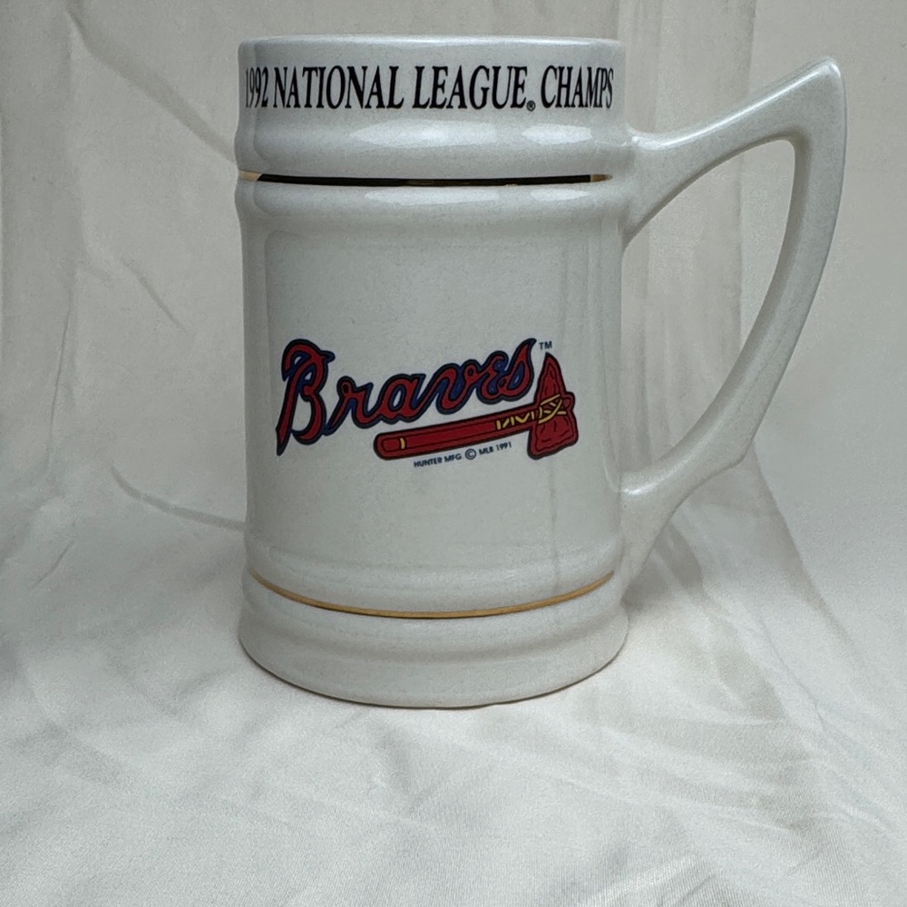Atlanta Braves -Vintage Ceramic 1992 - National League Champs Mug